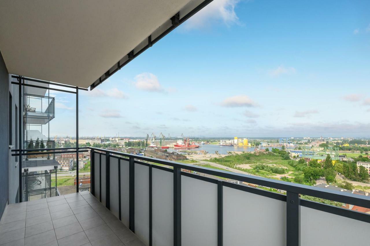 Blue Mandarin Premium Apartment Gdansk Bagian luar foto