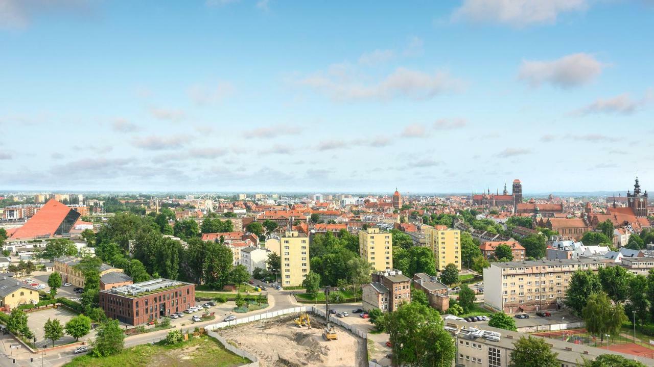Blue Mandarin Premium Apartment Gdansk Bagian luar foto