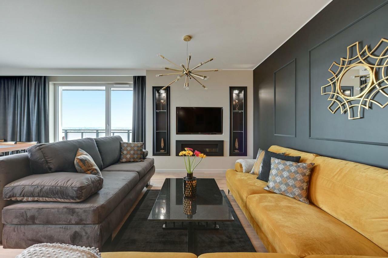 Blue Mandarin Premium Apartment Gdansk Bagian luar foto