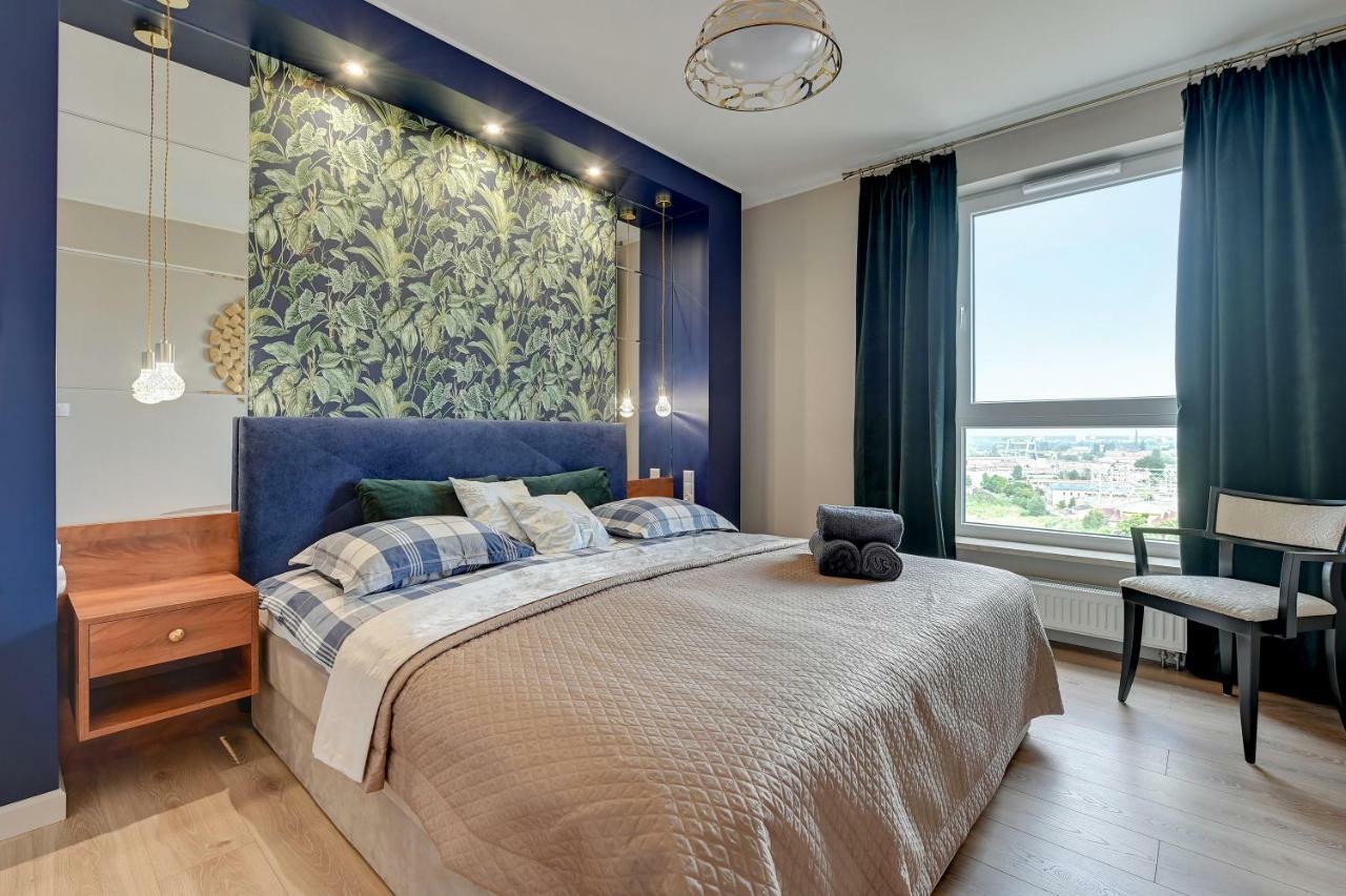 Blue Mandarin Premium Apartment Gdansk Bagian luar foto