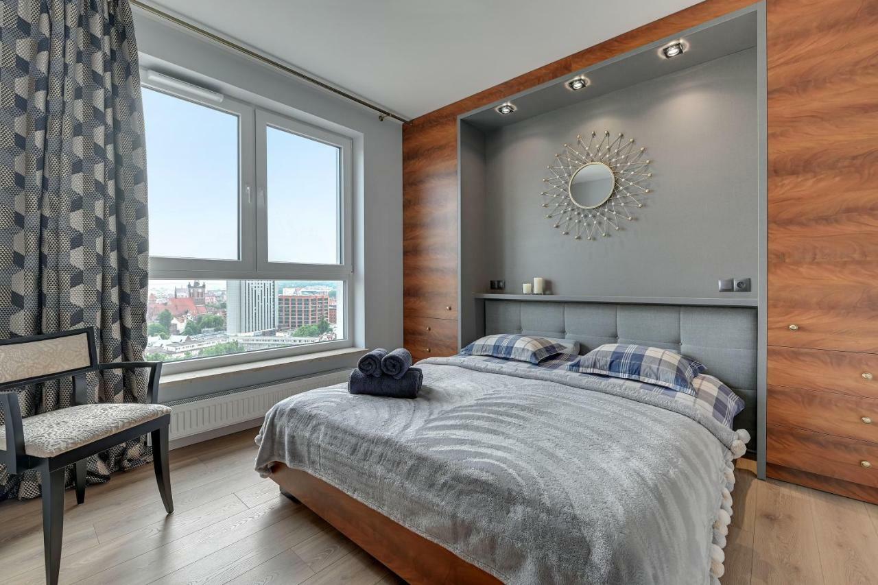 Blue Mandarin Premium Apartment Gdansk Bagian luar foto