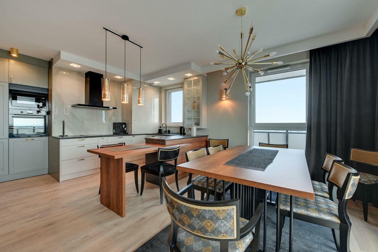 Blue Mandarin Premium Apartment Gdansk Bagian luar foto