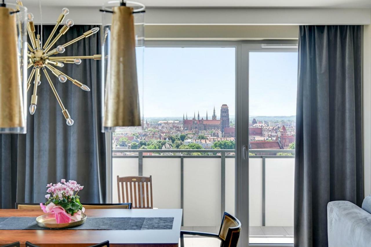 Blue Mandarin Premium Apartment Gdansk Bagian luar foto